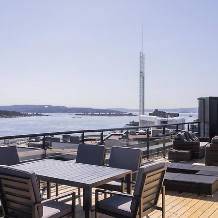 Ferienwohnung Tjuvholmen / Aker Brygge - Most Expensive Area In Oslo! Exterior foto