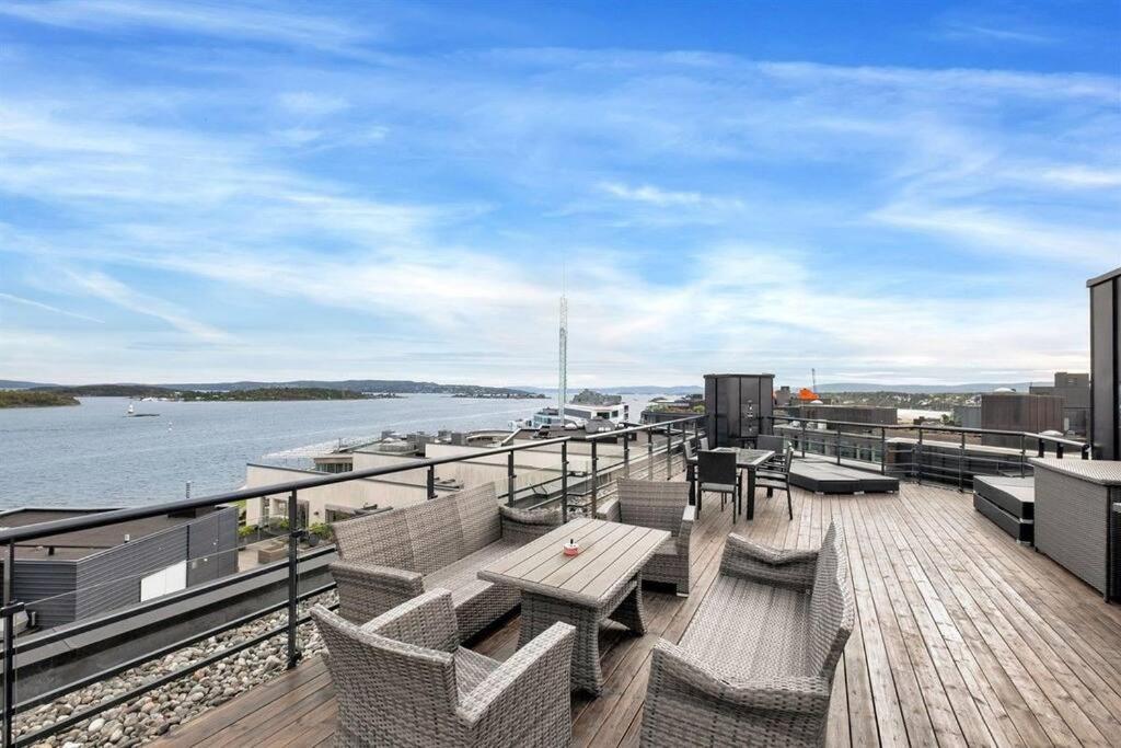 Ferienwohnung Tjuvholmen / Aker Brygge - Most Expensive Area In Oslo! Exterior foto