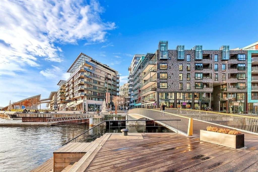 Ferienwohnung Tjuvholmen / Aker Brygge - Most Expensive Area In Oslo! Exterior foto