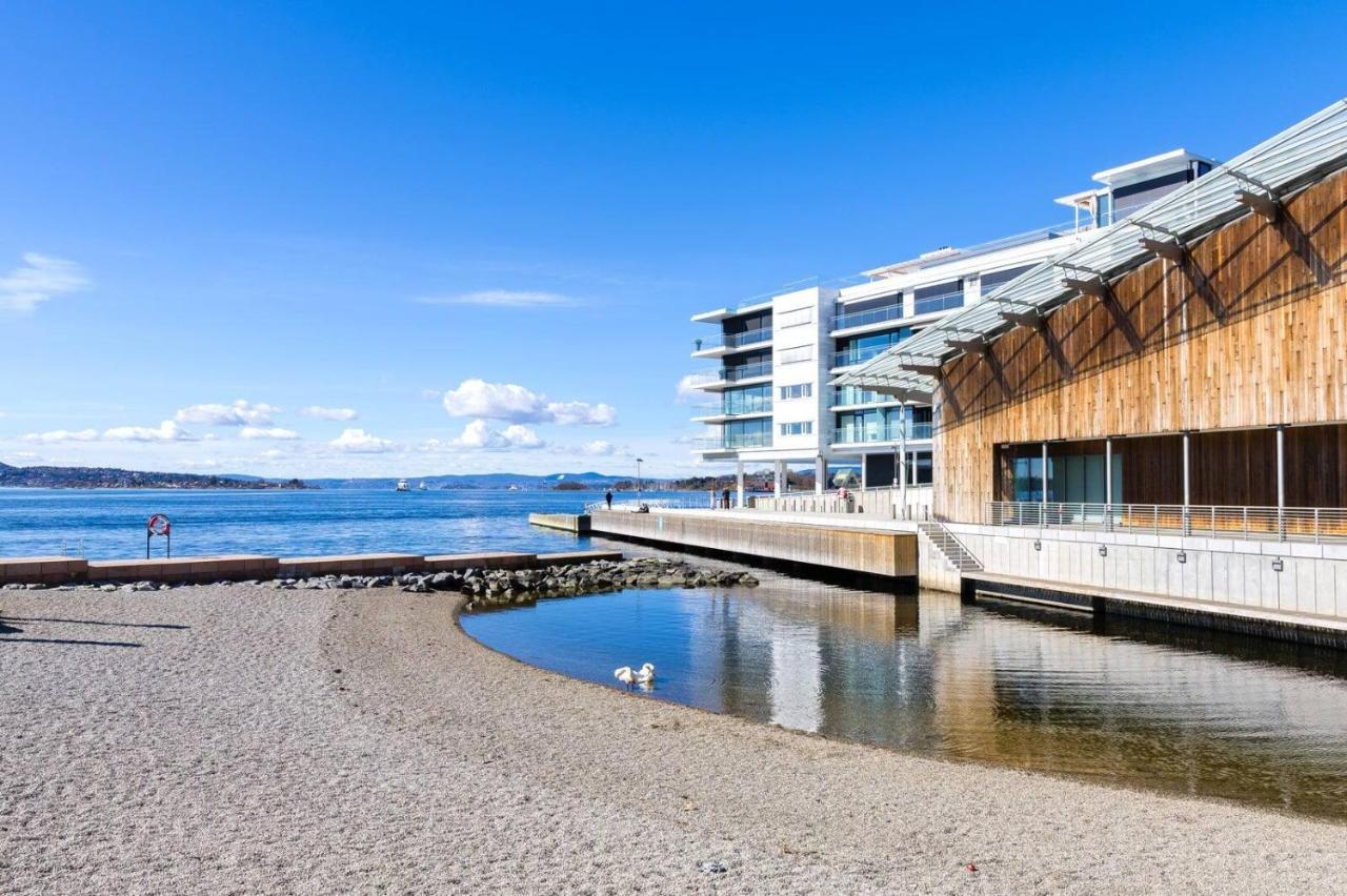 Ferienwohnung Tjuvholmen / Aker Brygge - Most Expensive Area In Oslo! Exterior foto